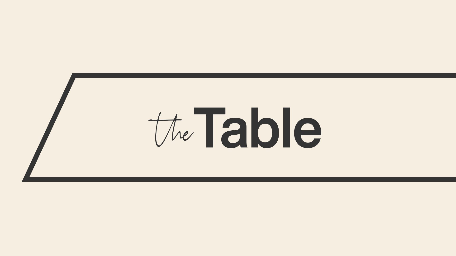 The Table Logo