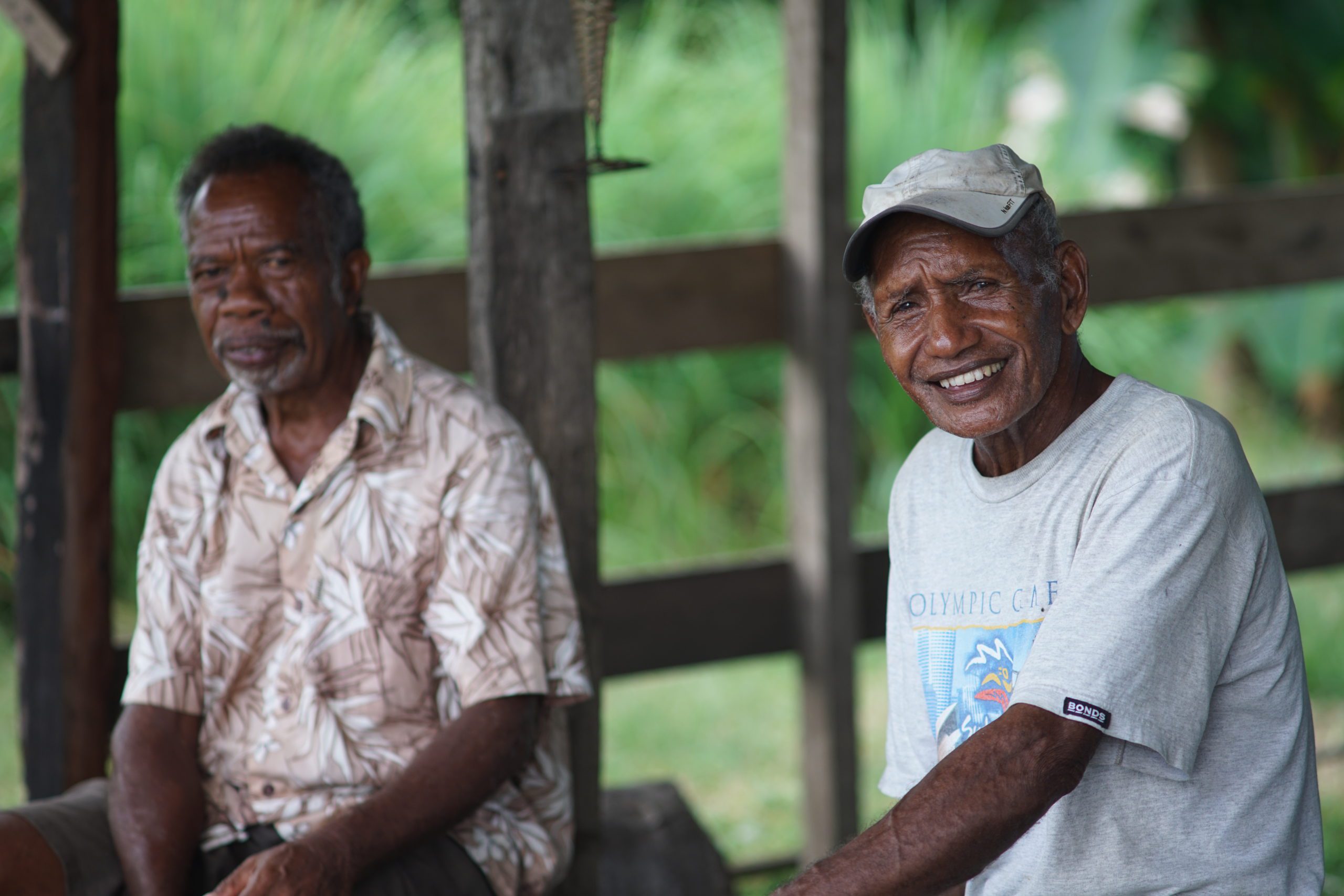 Men in Solomon Islands