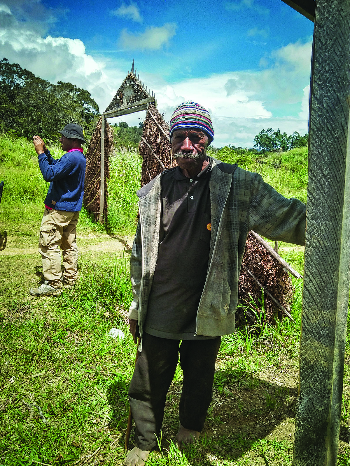 Older Papua New Guinea man