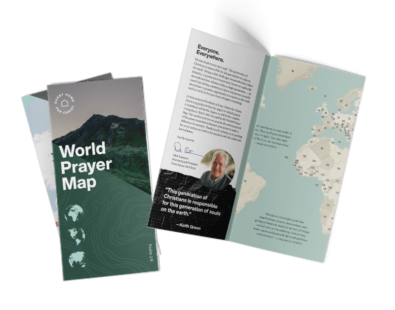 World Prayer Map